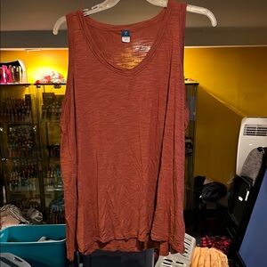 Old Navy Women's Sleeveless Terracotta Tank Top